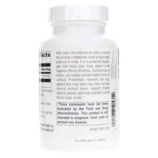 Holy Basil Extract 450 Mg, PLH